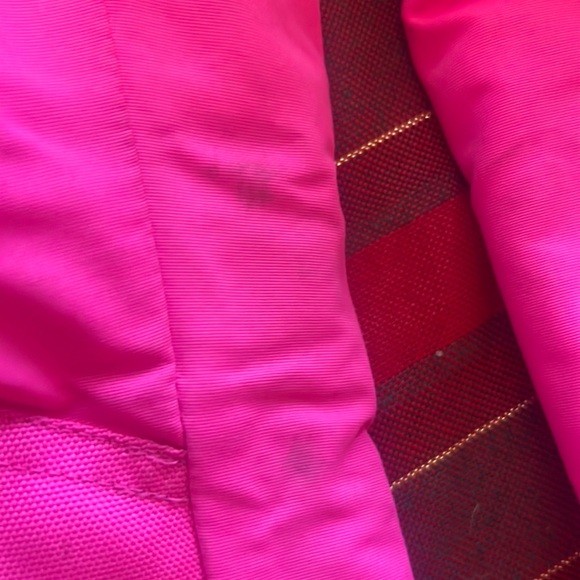 Faded Glory Bib snowpants snowsuit Pink size M 7/8 - Picture 2 of 15
